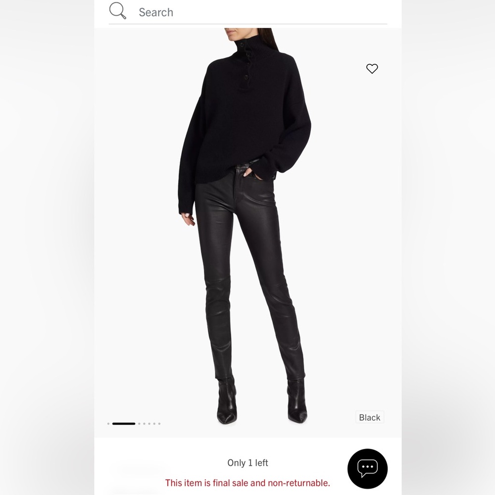 DROMe leather pants